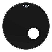 REMO P3-1022-ES-DM POWERSTROKE® 3 22` EBONY W/Pre-Cut Hole